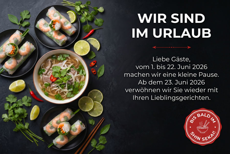 Shin Sekai macht Urlaub vom 1. bis 22. Juni 2026