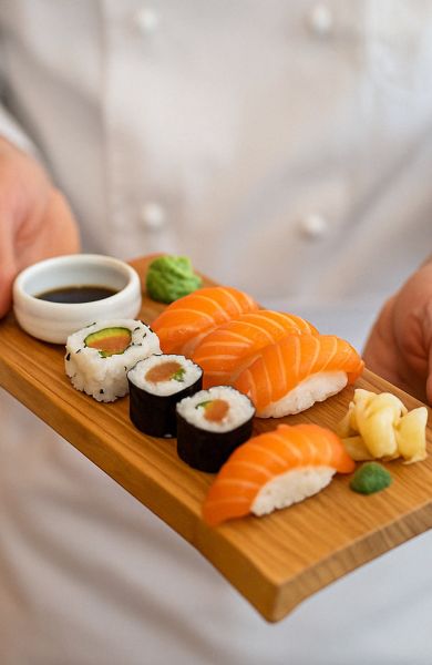 Sushi im Shin Sekai Asiatisches Vietnamesisches Sushi Restaurant Aschaffenburg