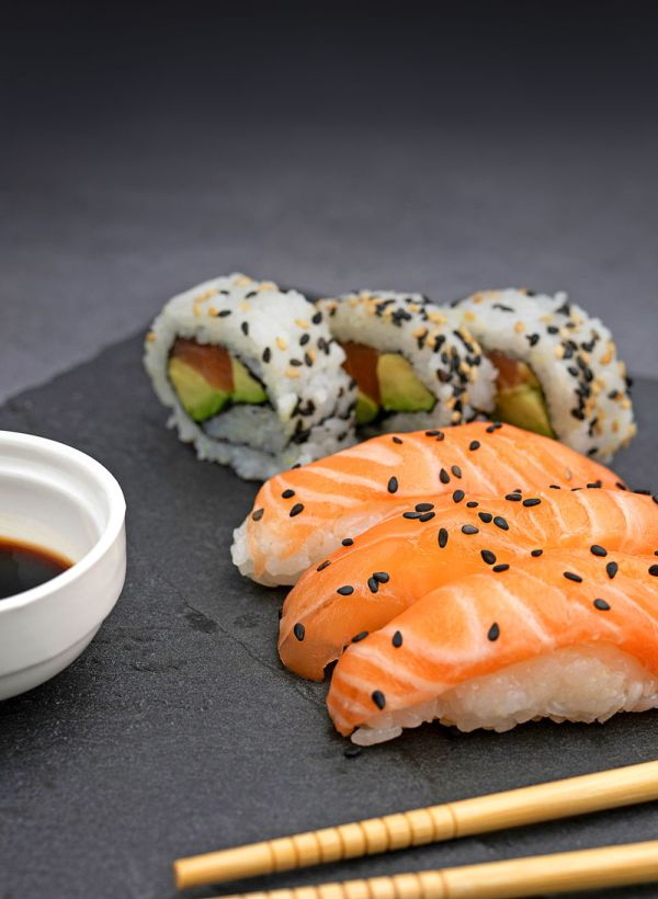 Sushi im Shin Sekai Asiatisches Restaurant in Aschaffenburg