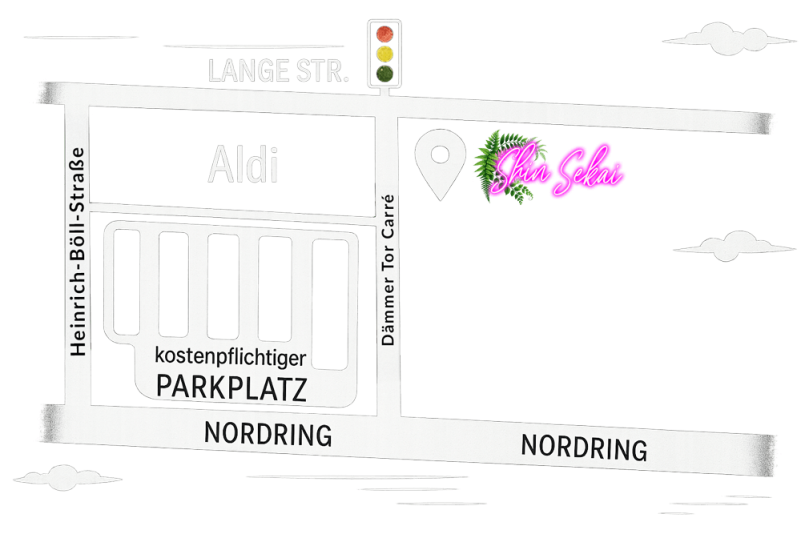 Anfahrt und Karte - Shin Sekai Aschaffenburg