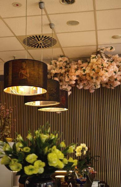 Shin Sekai Asiatisches Vietnamesisches Sushi Restaurant Aschaffenburg Lampen Deko